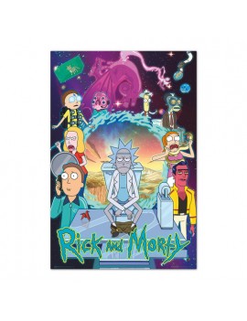 Poster Rick & Morty Season 4